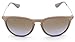 Ray-Ban RB4171 600068 Erica Sunglasses Dark Rubber Sand Frame / Brown Gradient Lens