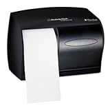 KIM09604 - In Sight Twin Coreless Bathroom Tissue Dispenser, Translucent Smoke