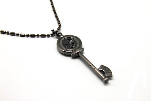 CTMWEB Anime Fairy Tail Cosplay Accessory Matel Key of Lyra Pendant Necklace