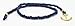 Hallery Alloy Diamond DIY Twining Weave Gilded Anchors Leather Bracelets(No.1)