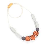 MAROTARO 'Windsor' Hard + Soft + Cushy Beads All-in-1 Teething Necklace