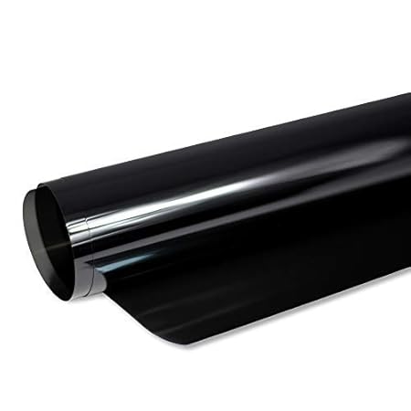 Solar Screen® BLACK PLUS Scheibentönungsfolie 95 C Tönungsfolie für Auto Scheiben 95% Schwarz | 101 cm Breite inkl. ABG Auto-