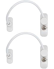 Set 4PCS Cavi Limitatori Per Finestre E Porte | Sicurezza Bambini | Per UPVC, Legno, Alluminio - Foto 4