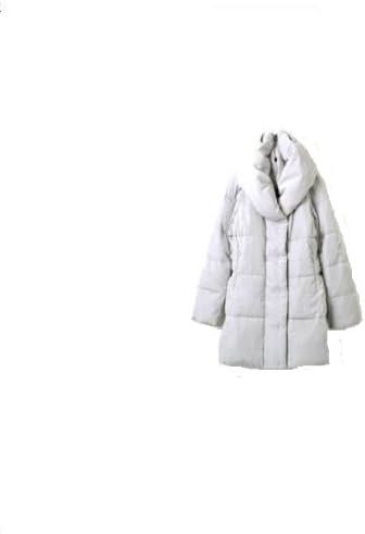 Amazon グローウィン Growin ダウンコート ダウンジャケット レディース ショールカラー 大きいサイズ M L ブラック ベージュ グレー M グレー コート ジャケット 通販