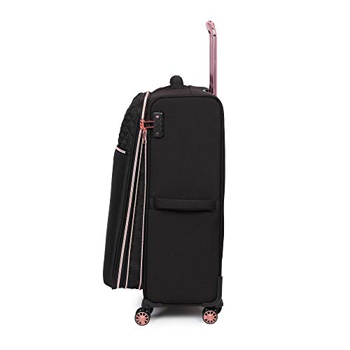 it luggage Divinity Softside Expandable TSA Lock Spinner, Black with