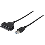 Rosewill USB 3.0 to SATA III Adapter for 2.5" SDD HDD Hard Drives. SATA III / II / I to USB 3.0 External Converter and Cable, Support UASP, Portable SATA Adapter to USB 3.0 for 2.5 inch SSD/HDD