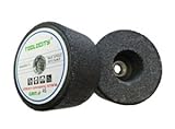 Toolocity GSB0080G 4-Inch Green Grinding Stone 80 Grit with 5/8-11 Thread
