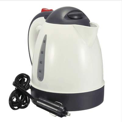 Portable 12V 1000 ml Car Coffee Water Tea Pot Kettle Heating Stainless Steel Cup