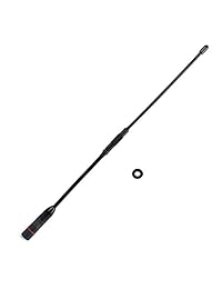 HYS TC-761 VHF UHF 15.7 "SMA Antena plegable de reemplazo de doble banda de Walkie Talkie para BaoFeng UV-5R UV-82 Radio de Jamón Wouxun de Kenwood