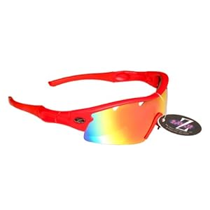 RayZor Sports Wrap lichtgewicht hardloopzonnebril, anti-schittering joggingbril voor dames en heren, professionele UV400…