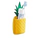 Tooletries silicone waterproof toothbrush holder- Pineapple Pouch