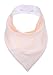 Baby Bandana Bibs | Baby Bandana Drool Bibs for Teething Babies | “Pretty in Pink” 4 Pack Gift Set by Stroller Society
