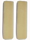 Leader Accessories Auto 2Pcs Sheepskin Wool Seat Belt Covers,Shoulder Pads Fit for Car,Truck ,SUV Tan