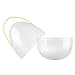 Joyclub 10 Inch Giant Easter Eggs, Plastic Huge, 3 Eggs + 4 Handles