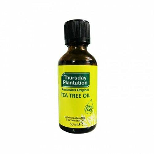 Thursday Plantation Tea Tree Pure Oil 50ml to Relieves minor cuts, burns, abrasions, pimples, bites and stings (1 PCS)