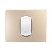 Satechi Aluminum Mouse Pad with Non-Slip Rubber Base - Compatible with Computers, Laptops and Desktops (Gold)