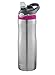 Contigo AUTOSPOUT Straw Ashland Chill Stainless Steel Water Bottle, 20 oz, Very Berry