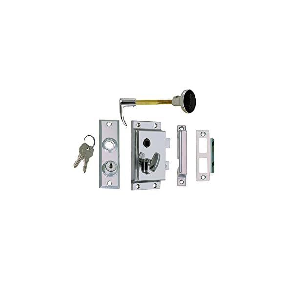 Perko-0919DP0CHR-Reverse-with-Flush-Strike-Rim-Lock-Set