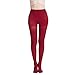 MANZI 6 Pairs Run Resistant Control Top Panty Hose Opaque Tights(Mixed Color,S)