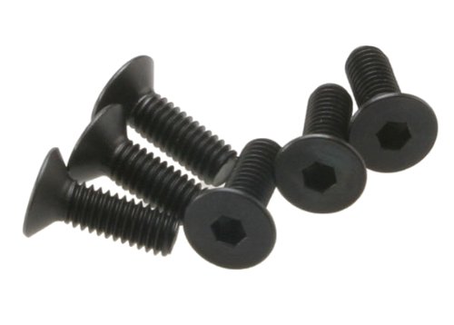 Traxxas 2542 Hex-Drive Countersunk Machine Screws, 4x12mm (Set of 6)