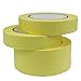 Painting Tape Multisize 3 Pack Automotive Yellow Masking Tape Painting for Diamond Painting Watercolor Painting Spray Painting and Detailed Works Painting