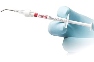 MADRID DENTAL SUPPLY Premier - Traxodent Hemodent Paste Retraction System Syringe Refill (Pack of 1 Syringe & 2 Tips) Dental Retraction Paste by Premier Dental (9007093-01)