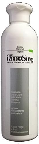 Anti Hairloss Treatment Hair Shampoo with Vegetal Stem Cell KeraSt 250 ml Made in Italy