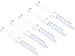 Professional Strength Teeth Whitening Kit Includes XL Syringes Duplex Mouth Tray LED Accelerator Light 5 Syringe Kit