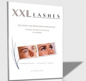 XXL Lashes Trainings-Handbuch'Russische Volumen Technik' Size German