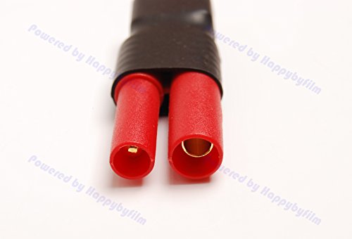 Lot(5) 4mm Bullet to Female T-Plug Adapter No Wires for RC Turnigy HXT Zippy