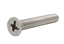 FixtureDisplays® 8-32 X 1-1/8" Stainless Flat Head