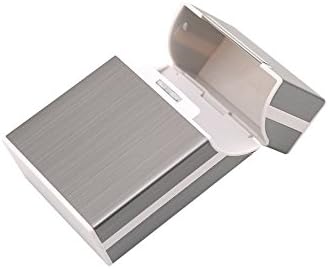 tfxwerws Metal bolsillo caja de cigarrillos cigarros de tabaco (gris): Amazon.es: Hogar