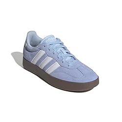 adidas Men's Barreda Sneaker, Blue/White/Gum, 7.5