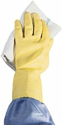 Ansell Perry Housekeeping Glove Latex Yellow Medium Reusable - Box of 24 - Model 8986 by Ansell Perry