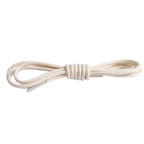 image for SMYTShop 1 Pairs Round Waxed Cotton Oxford Replacement Shoelaces - Cho
