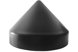 USAMADE Marine Dock Coned Piling Cap,100% Polyethylene Material, Lasts 10+ Years