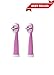 Replacement Toothbrush Heads for Haigerx Kid's Electric Toothbrush Set of 2 (Pink)