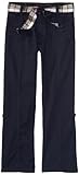 Eddie Bauer Girls' Reversible Belt Twill Pant or Capri Pant