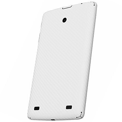 ArmorSuit MilitaryShield - LG G PAD 8.0 Screen Protector + White Carbon Fiber Full Body Skin Protectorw/ Lifetime Replacements