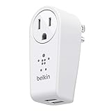 Belkin Boost Up 2-Port Swivel Charger and Outlet (2.4 Amp / 12 Watt Combined)