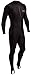 NeoSport Full Body Long Sleeve Lycra Sports Suit for Women and Men – Helps Protect Against UV rays and Skin Irritants - Great for Swimming, Snorkeling, Scuba Diving and All Watersports, Black, L