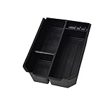Kust cwh19001r Car Armrest Storage Box,Tool Organizer fit for Toyota Rav4 2016 2015 2014 2013 ,Pack of 1 Piece Black Small Parts Organizer Box Central Console Armrest