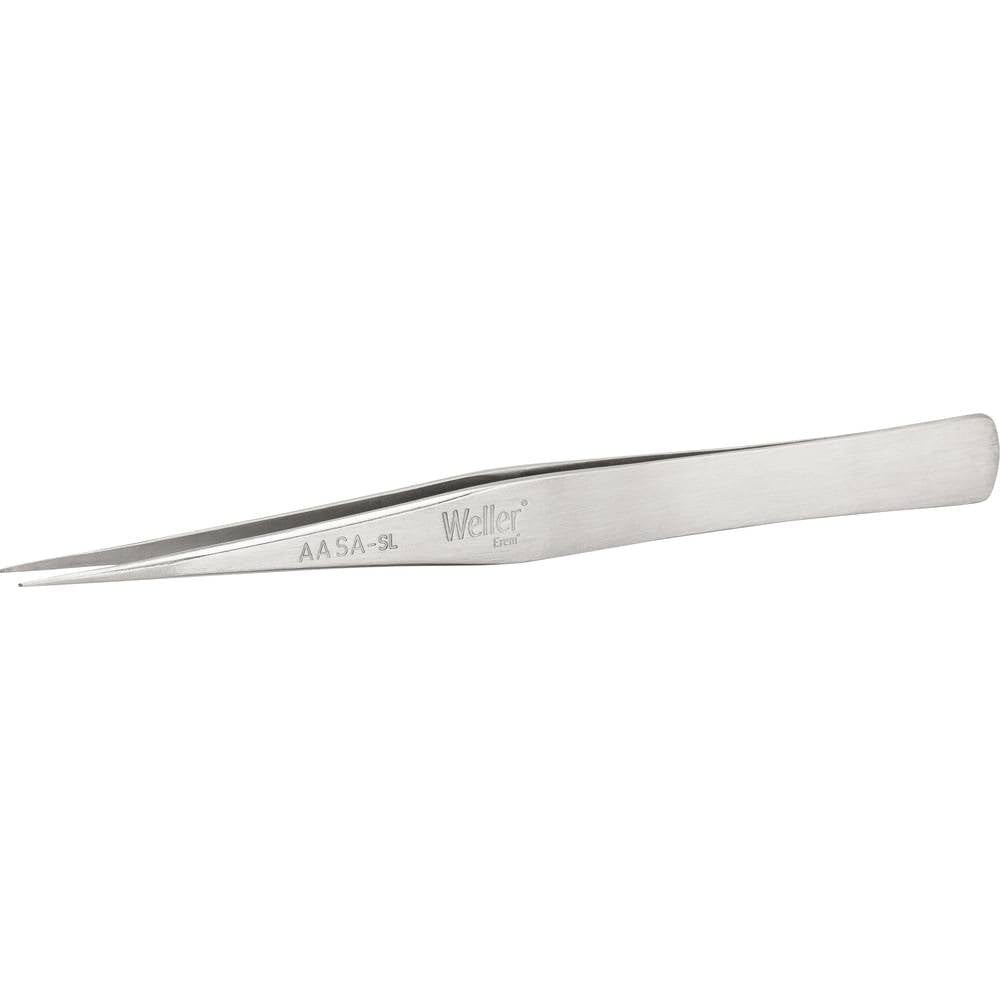 Weller Erem AASASL Precision Tweezers with Fine, Robust Tips for Standard Applications, 127 mm