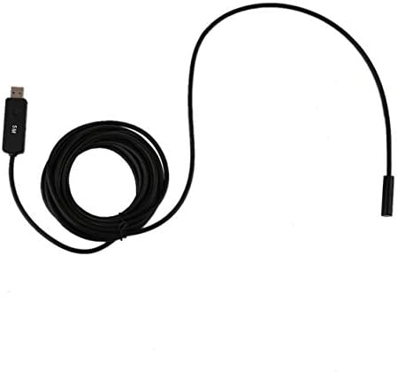 Tellaboull for 5M 10mm 4 LED USB Waterproof 4LED USB Endoscope Borescope Inspection Snake Tube Mini Endoscope Camera