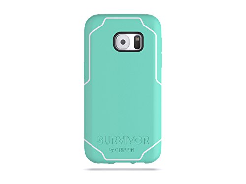 Samsung Galaxy S7 Case, Survivor Journey Slim Protective Case Mint/White