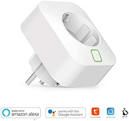Kingled Heimautomation Smart WiFi System Intelligente Gerte die per Smartphone verwaltet werden knnen und mit Alexa und Google Home Voice System kompatibel sind Smart WiFi Schuko Buchse 16A
