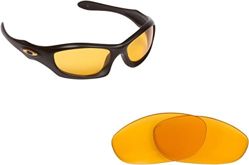 New SEEK OPTICS Replacement Lenses Oakley MONSTER DOG - Hi Intensity Yellow
