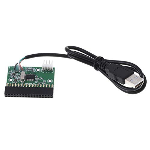 IYSHOUGONG 1.44MB 3.5" Floppy Drive Connector 34 PIN 34P to USB Cable Adapter PCB Board