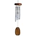 Woodstock Chimes Signature Collection, Little Gregorian Chime, 13'' Inspirational and Memorial Wind Chimes for Outdoor, Patio, Home or Garden Décor (GLS)