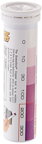 PHOENIX VITAL LIFE FBA_FASCAR-1-100 Brake Fluid Test Strips